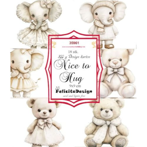 Felicita Design - Toppers - Nice to Hug / Rart at kramme