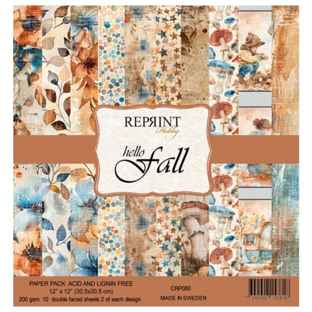 Reprint - Blok 12" - Hello Fall