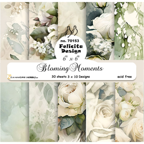 Felicita Design - Blok 6'' - Bloming Moments / Blomstrende jeblikke