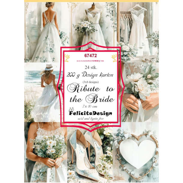 Felicita Design - Toppers - Ribute to the Bride / re til bruden