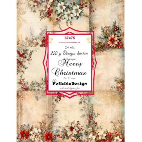 Felicita Design - Toppers - Merry Christmas / Gldelig Jul