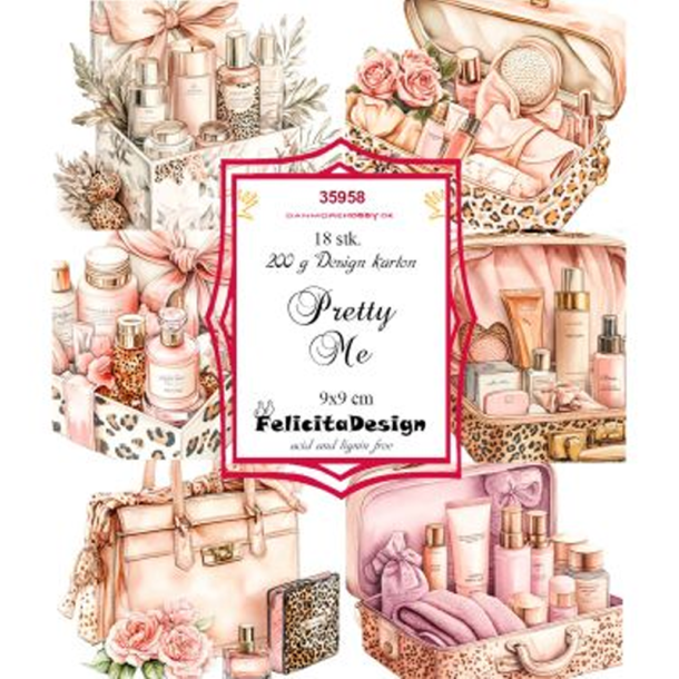 Felicita Design - Toppers - Pretty Me / Make-up h�ndtasker