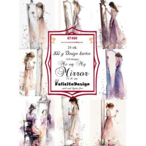 Felicita Design - Toppers - Me and my mirror / Piger og spejle