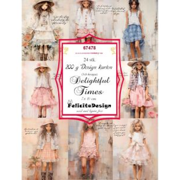 Felicita Design - Toppers - Delightful Times / Unge piger
