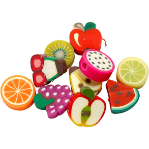Figurperler - Frugt