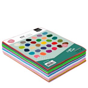 Filt - 1mm A5 - Ass. farver