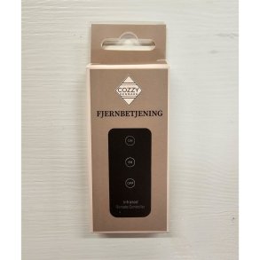 Fjrnbetjening til LED lys - Sort