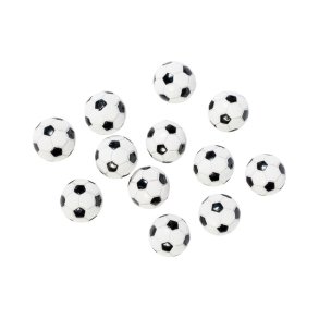 Bordpynt - Fodbolde - 12stk - 2,2cm