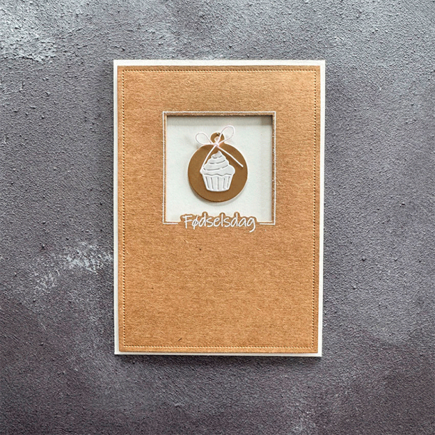 Simple and Basic - Die + stempel - F�dselsdag