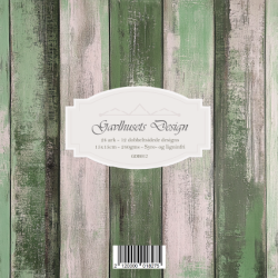 Gavlhusets Design - Blok 6'' - Rustik Tr Grn