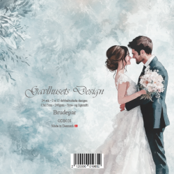 Gavlhusets Design - Blok 6'' - Brudepar