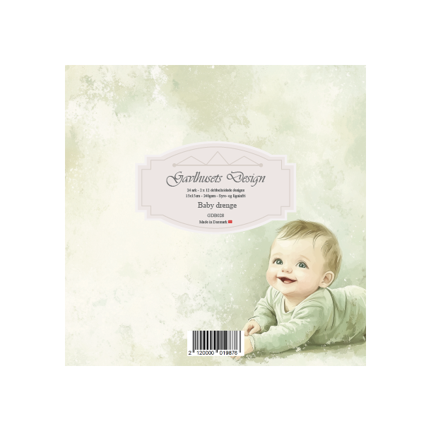 Gavlhusets Design - Blok 6'' - Baby drenge