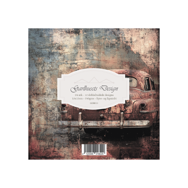 Gavlhusets Design - Blok 6'' - Biler og rust