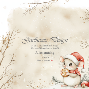 Gavlhusets Design - Blok 6'' - Julestemning