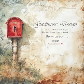 Gavlhusets Design - Blok 6'' - Breve og post