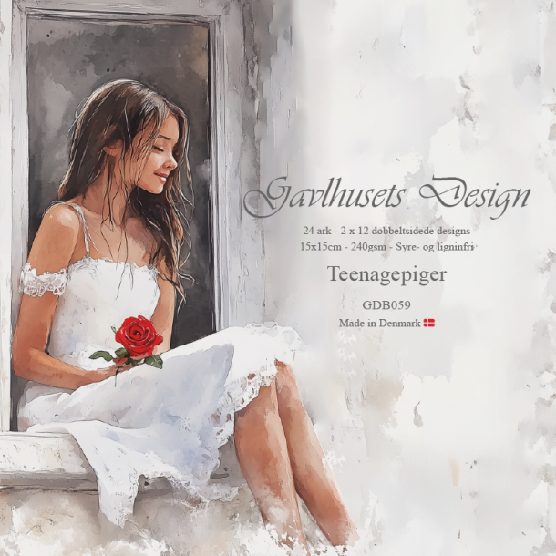 Gavlhusets Design - Blok 6'' - Konfirmation - Piger