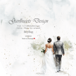 Gavlhusets Design - Blok 6'' - Bryllup