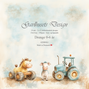 Gavlhusets Design - Blok 6'' - Drenge 0-6 �r