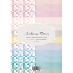 Gavlhusets Design - Blok A5 - Akvarel Tern - Pastel