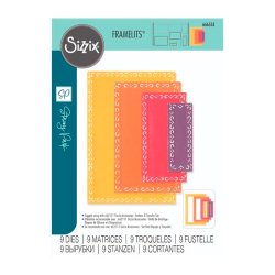 Sizzix - Framelits die - Deco Rectangles