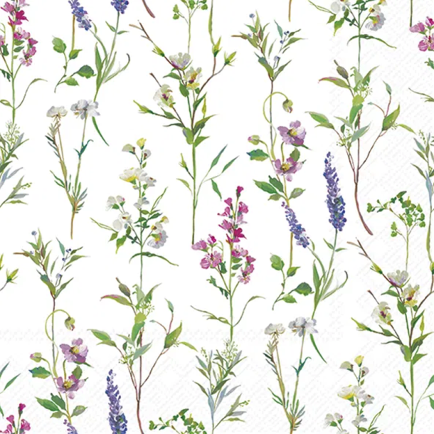 IHR - Frokostservietter - Summer Lightness White