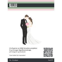 Gavlhusets Design - Die - Brudepar