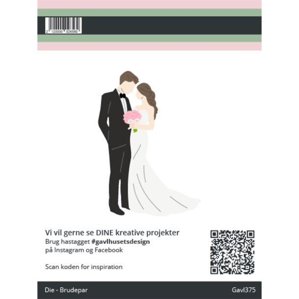 Gavlhusets Design - Die - Brudepar