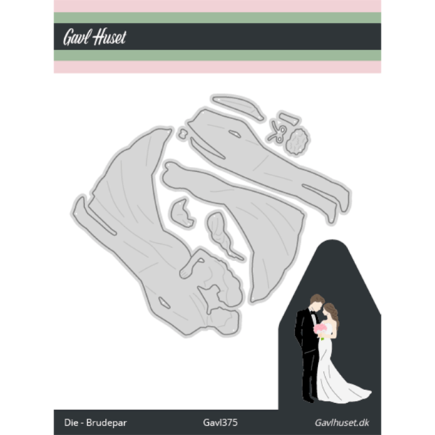 Gavlhusets Design - Die - Brudepar