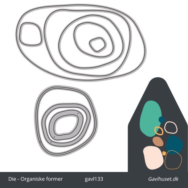 Gavlhusets Design - Die - Organiske former 1