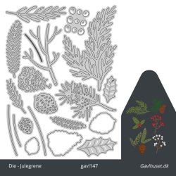 Gavlhusets Design - Die - Julegrene