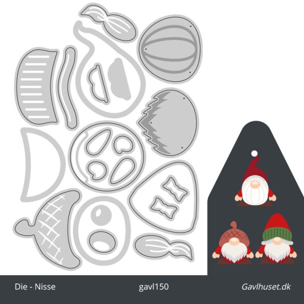 Gavlhusets Design - Die - Nisse