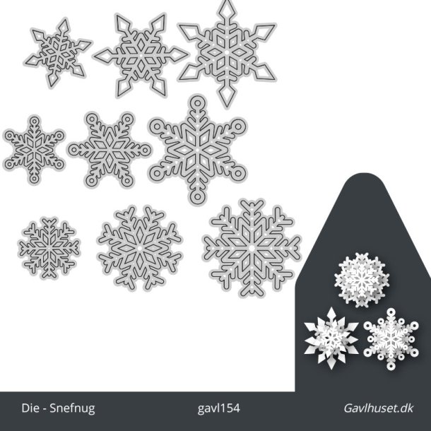 Gavlhusets Design - Die - Snefnug