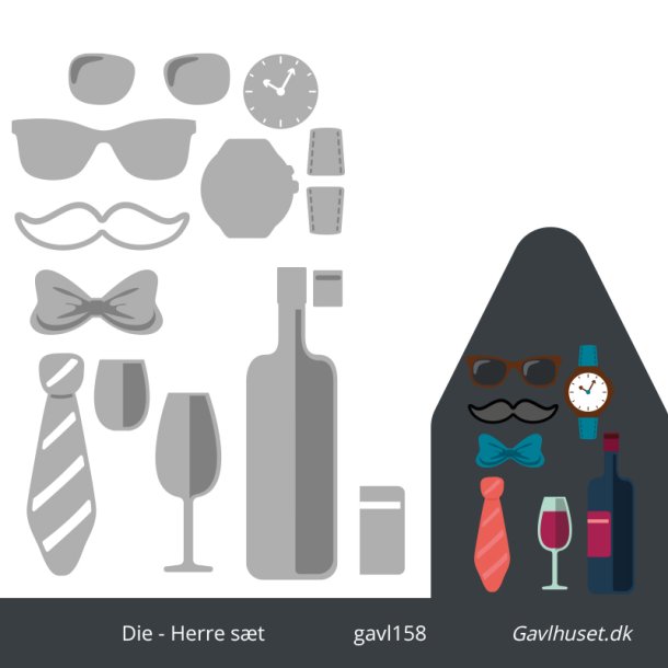 Gavlhusets Design - Die - Herre st