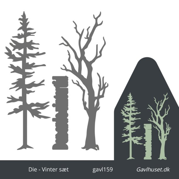 Gavlhusets Design - Die - Vinter st