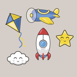 Gavlhusets Design - Die - mobile Rumraket/fly