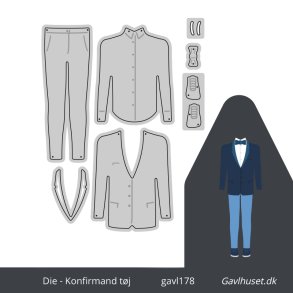 Gavlhusets Design - Die - Michael konfirmand