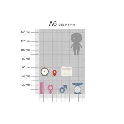 Gavlhusets Design - Die - Fdselstavle ikoner