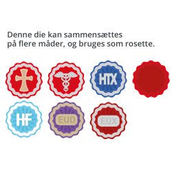 Gavlhusets Design - Die - Kokarde / Rosette