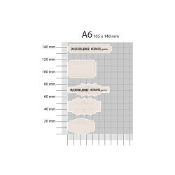 Gavlhusets Design - Die - Labels