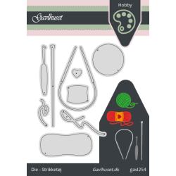 Gavlhusets Design - Die - Strikketj