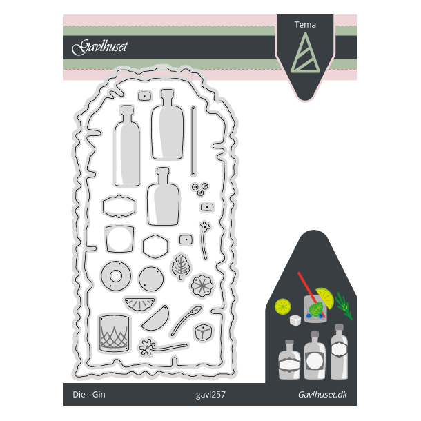 Gavlhusets Design - Die - Gin