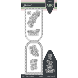 Gavlhusets Design - Die - Tag m. tekster