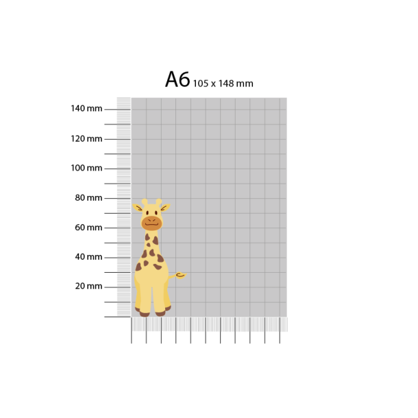 Gavlhusets Design - Die - Giraf