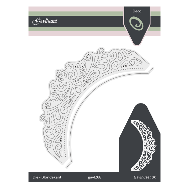 Gavlhusets Design - Die - Blondekant