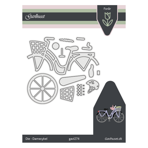 Gavlhusets Design - Die - Damecykel