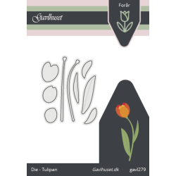 Gavlhusets Design - Die - Tulipan