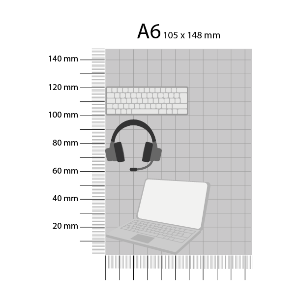 Gavlhusets Design - Die - Laptop med headset