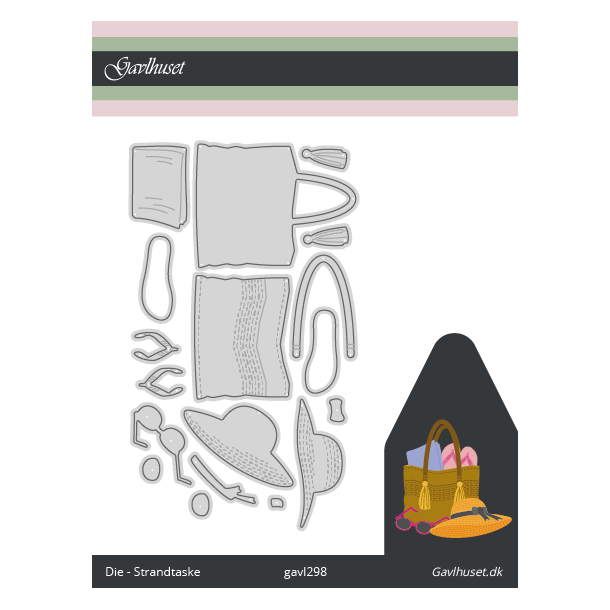 Gavlhusets Design - Die - Strandtaske