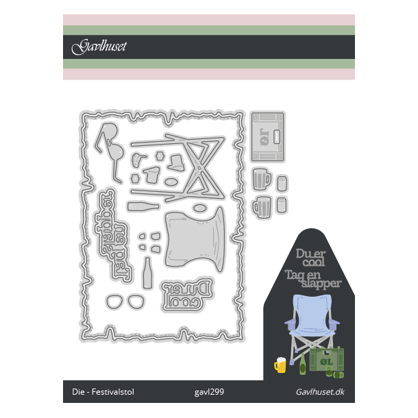 Gavlhusets Design - Die - Festivalstol