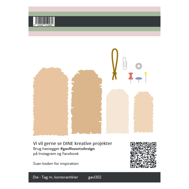 Gavlhusets Design - Die - Tag med kontorartikler